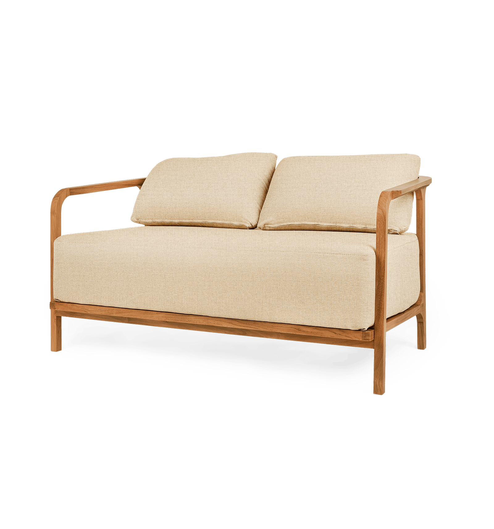 Classy Sofa Pale Khaki - 2 Seats