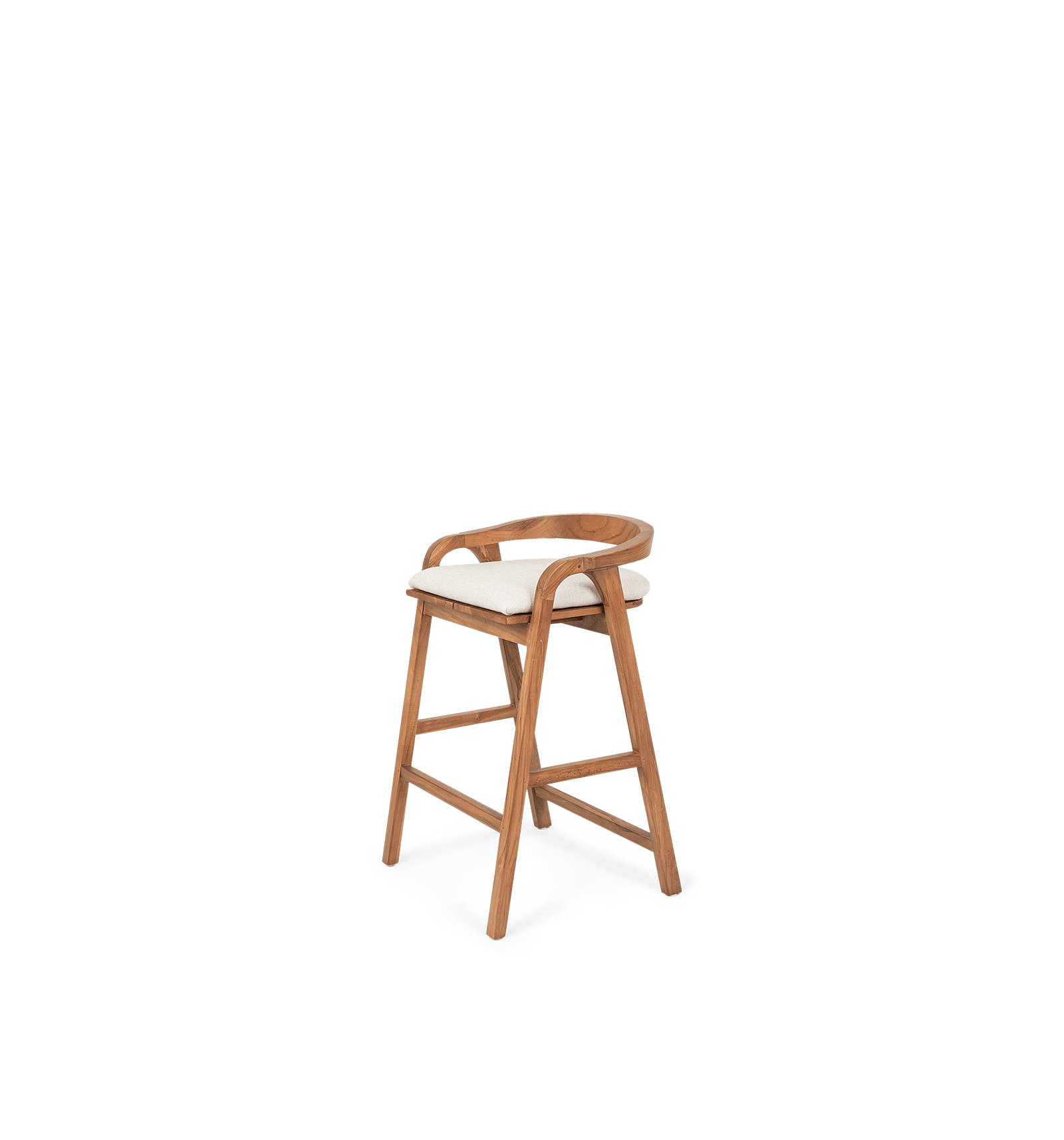 Bibo Kitchen and Bar Stool Cushion Custard