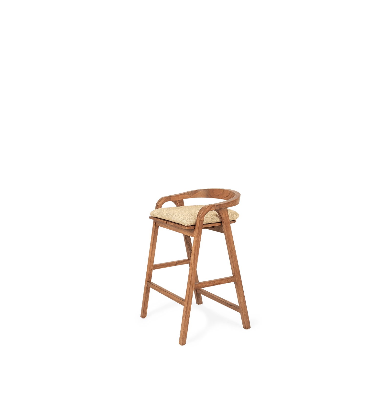 Bibo Kitchen and Bar Stool Cushion Pale Khaki