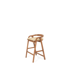 Bibo Kitchen and Bar Stool Cushion Pale Khaki