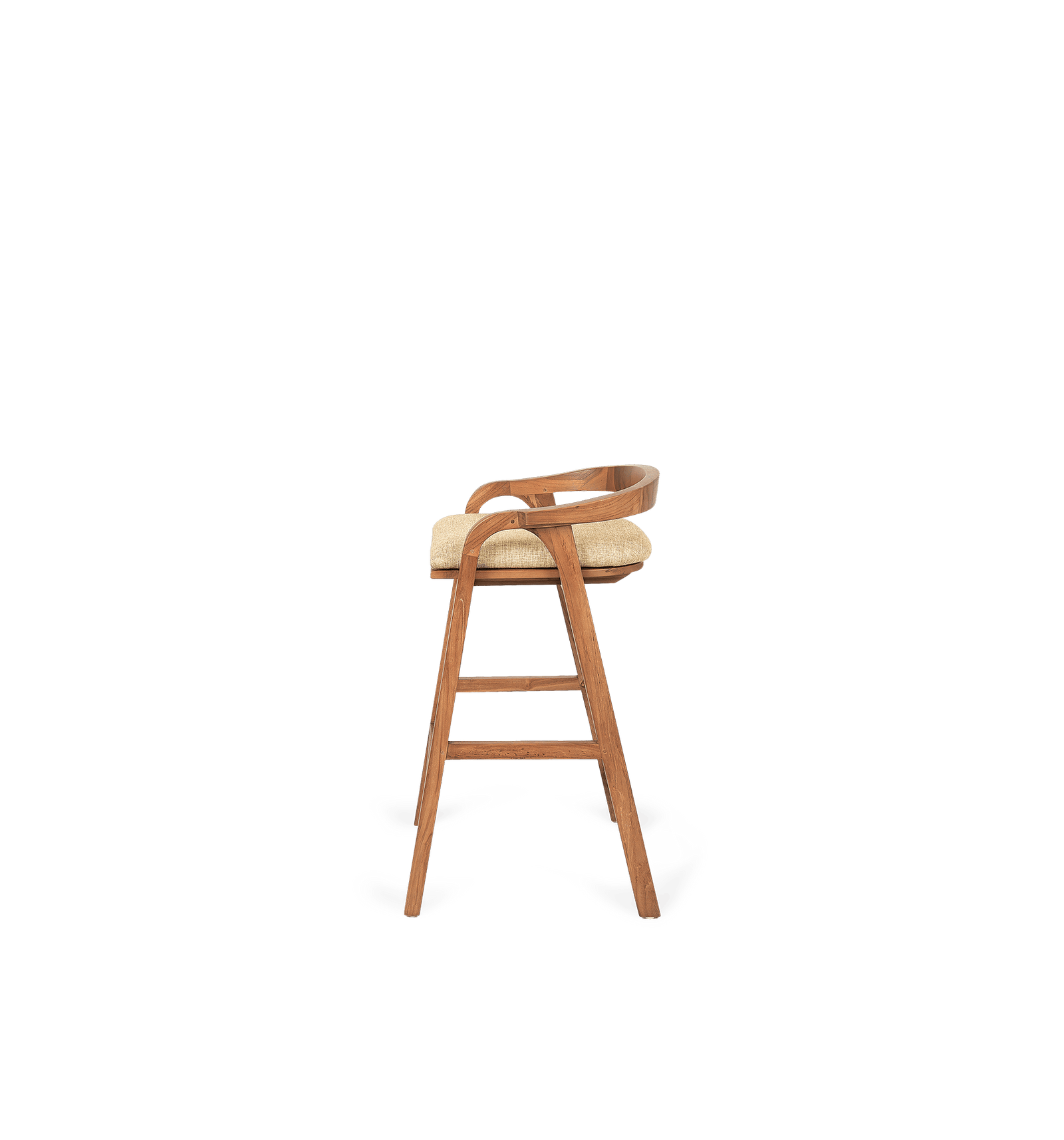 Bibo Kitchen and Bar Stool Cushion Pale Khaki