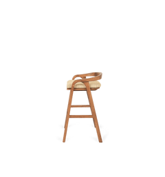 Bibo Kitchen and Bar Stool Cushion Pale Khaki