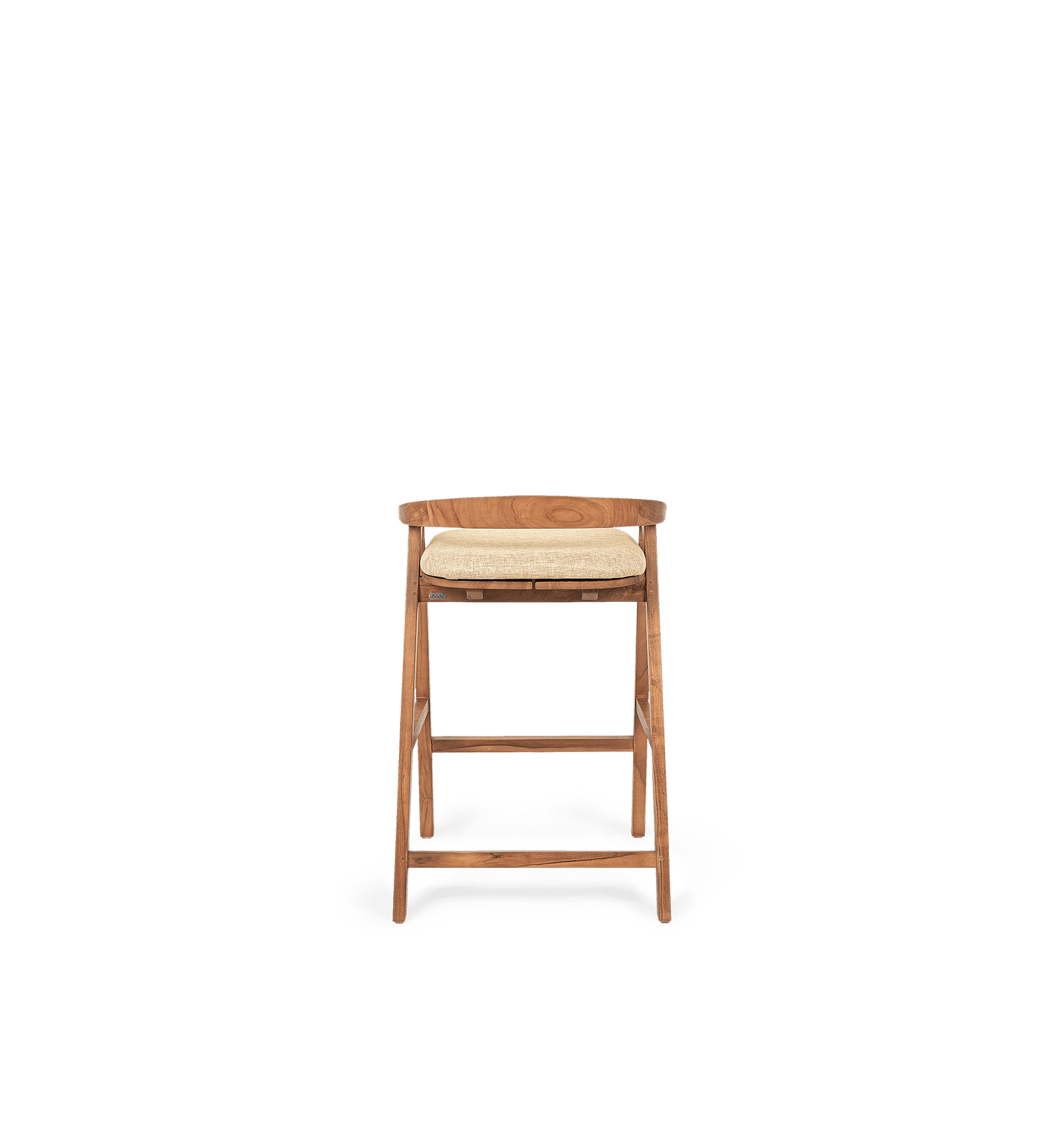 Bibo Kitchen and Bar Stool Cushion Pale Khaki