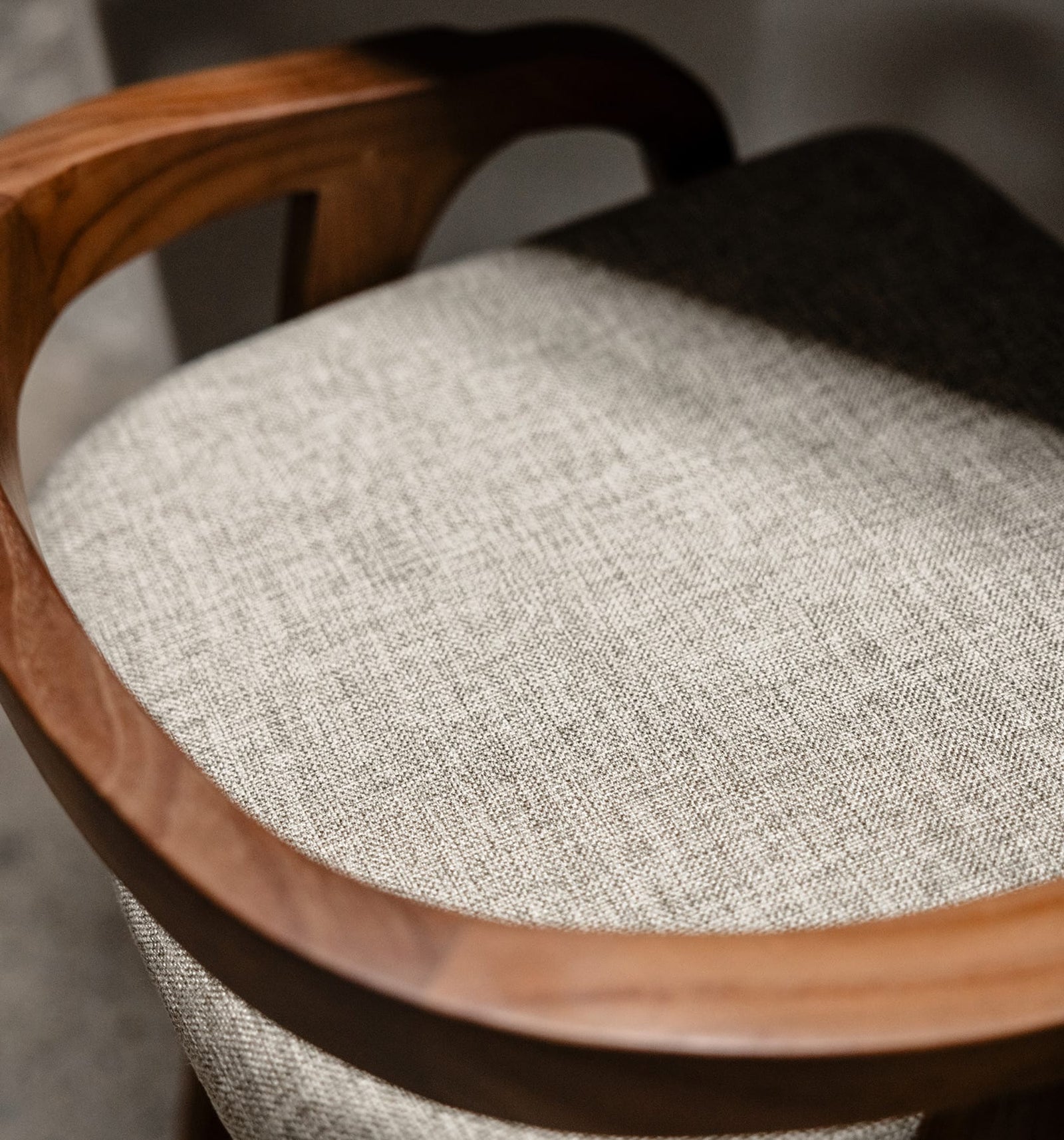 Bibo Kitchen and Bar Stool Cushion Pale Khaki
