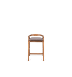 Bibo Kitchen and Bar Stool Cushion Walnut