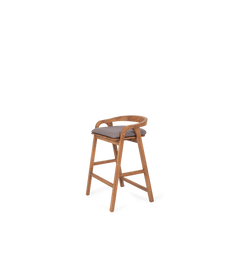 Bibo Kitchen and Bar Stool Cushion Walnut