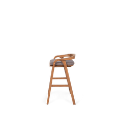 Bibo Kitchen and Bar Stool Cushion Walnut
