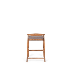 Bibo Kitchen and Bar Stool Cushion Walnut