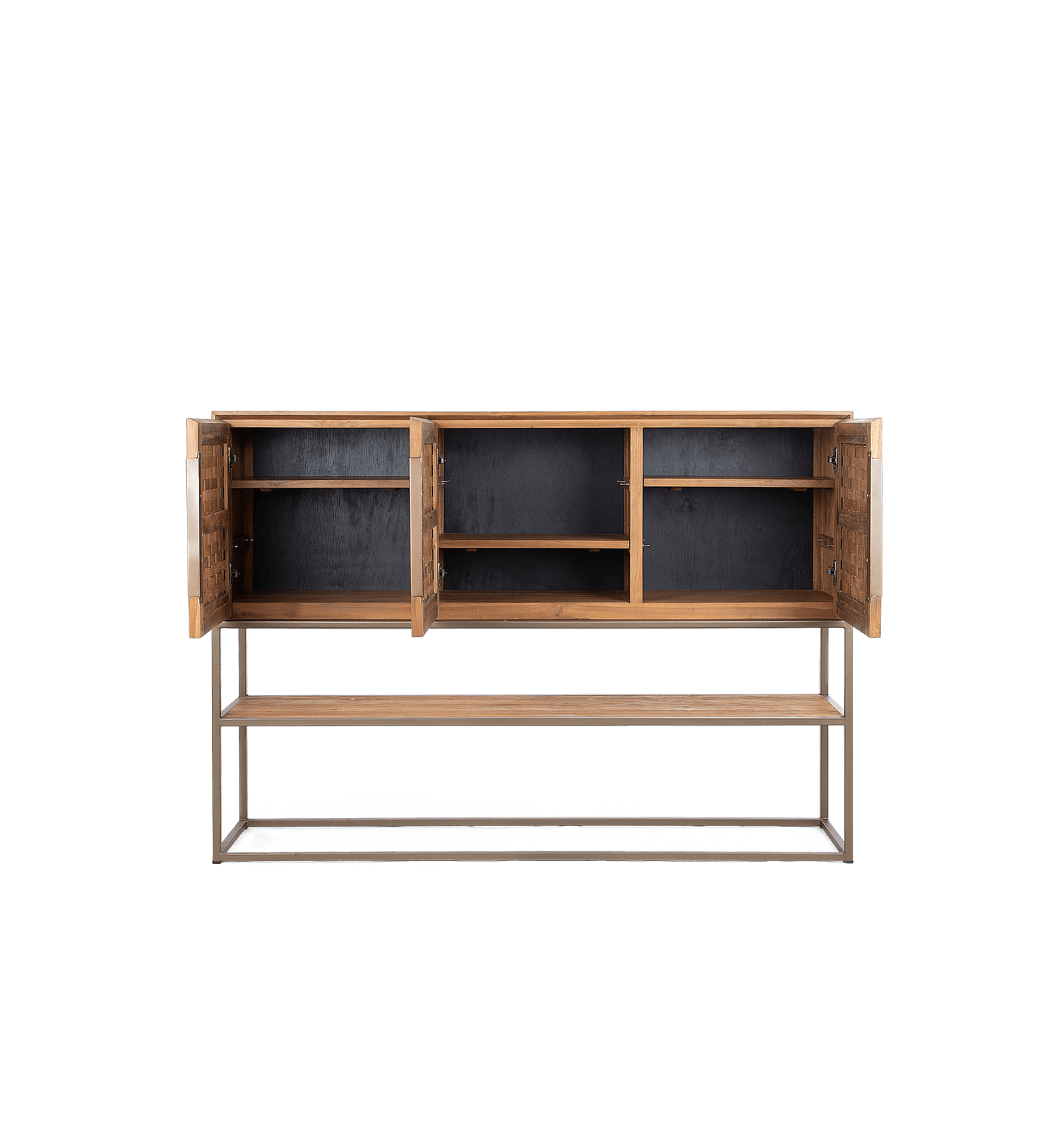 Karma Pure High Dresser 3 Doors 1 Open Rack (Second Chance)
