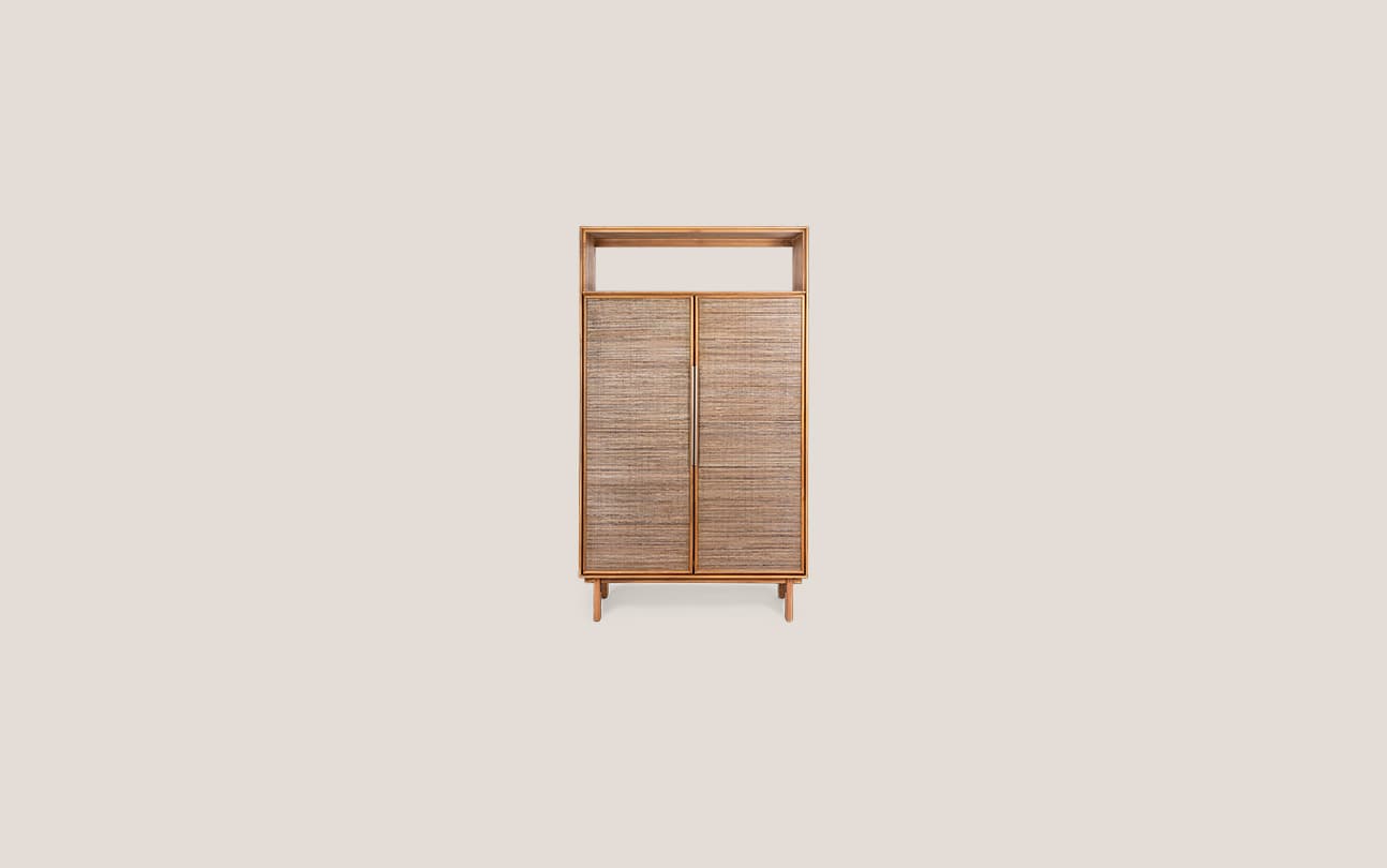 Grace Cabinet 2 Doors 1 Open Rack