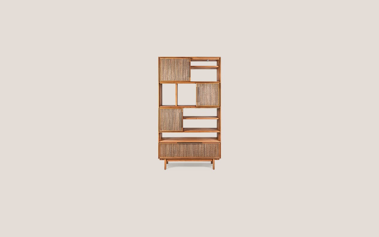 Grace Cabinet 3 Sliding Doors 1 Drawer