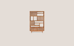 Grace Cabinet 3 Sliding Doors 2 Drawers