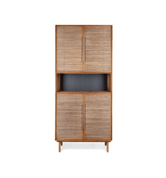 Grace Cabinet 4 Doors 1 Open Rack
