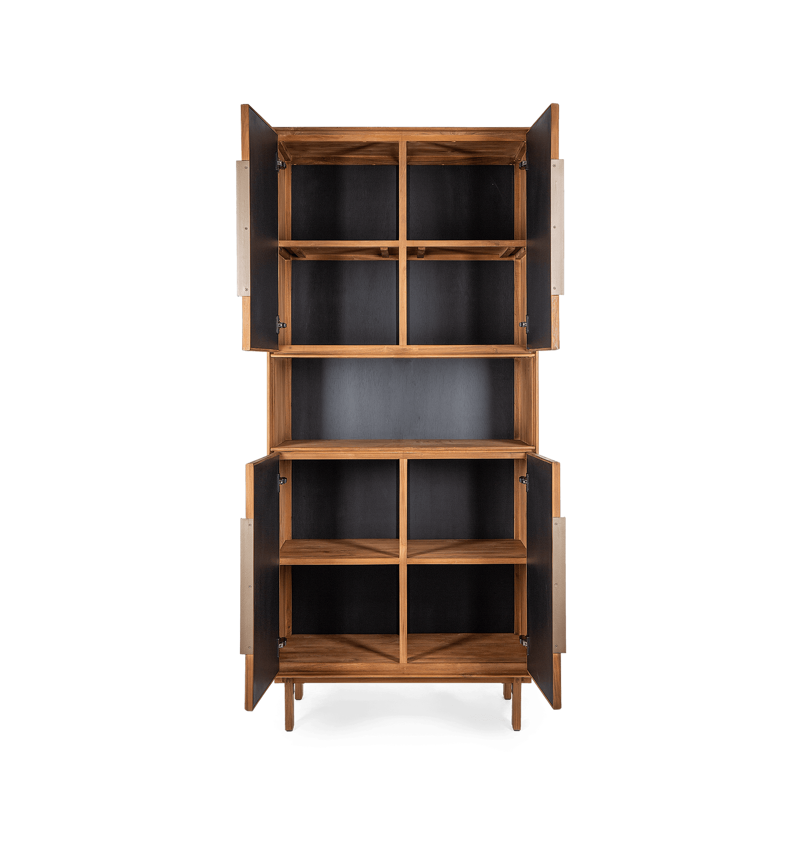Grace Cabinet 4 Doors 1 Open Rack