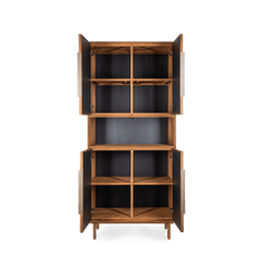 Grace Cabinet 4 Doors 1 Open Rack