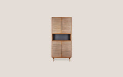 Grace Cabinet 4 Doors 1 Open Rack