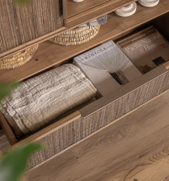 Grace Cabinet 3 Sliding Doors 1 Drawer