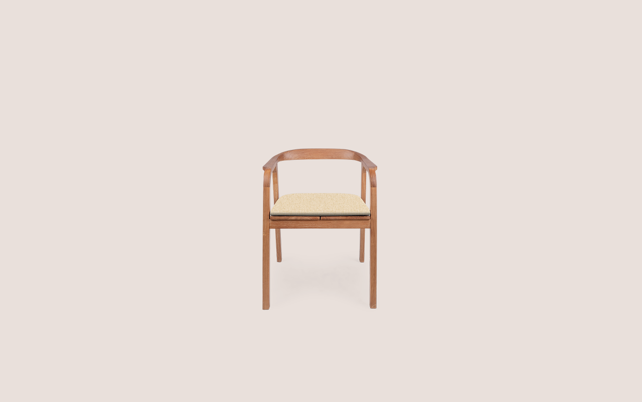 Bibo Chair Cushion Pale Khaki