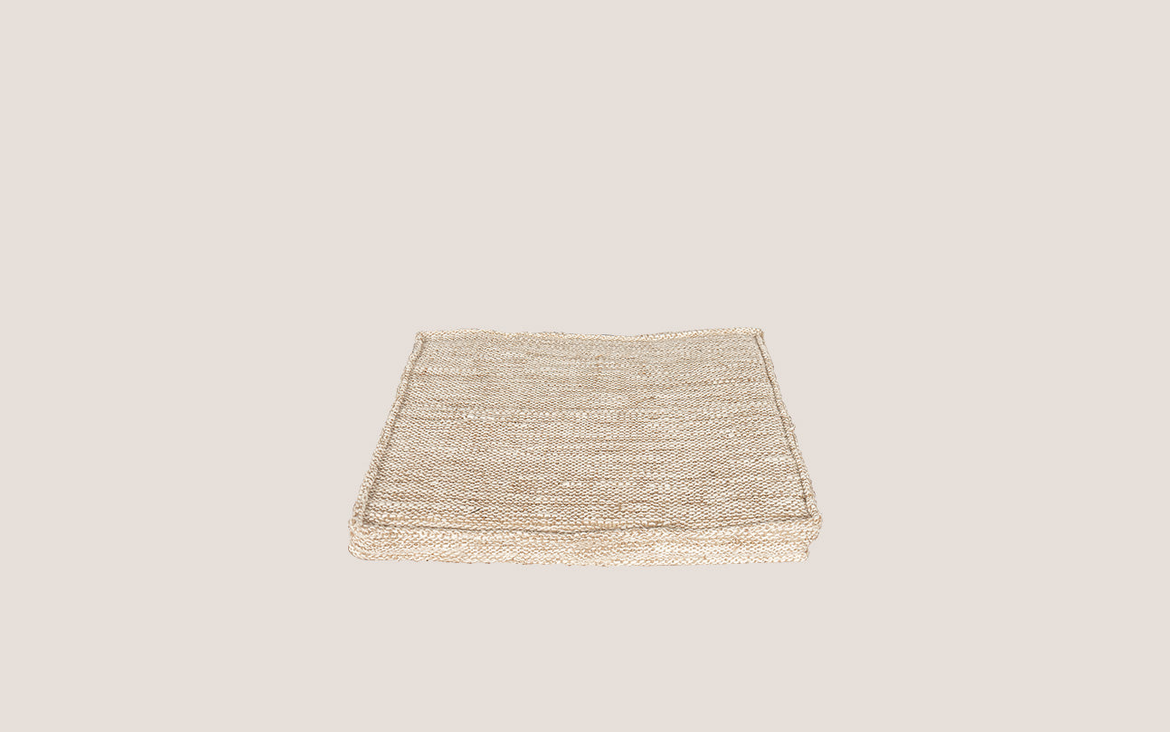 Caterpillar Bar Stool Cushion Jute