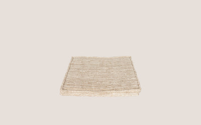 Extra Caterpillar Bar Stool Cushion Jute