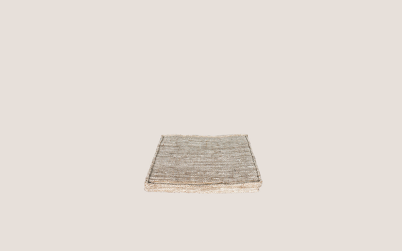 Caterpillar Bar Stool Cushion Jute