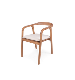 Bibo Chair Cushion  Custard