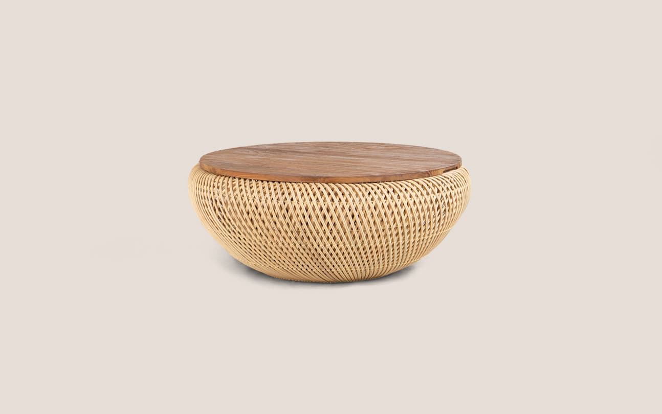 Collectables wave coffee table pure