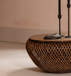 Wave Coffee Table Brown (Second Chance)