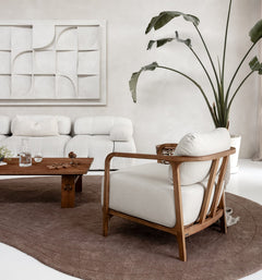 Classy Sofa Custard