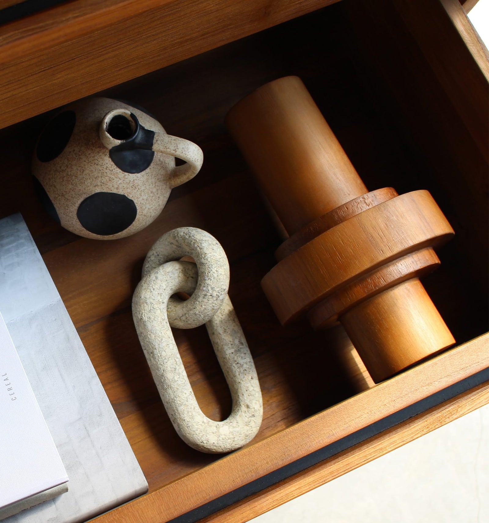 Cylinder Wood Vases