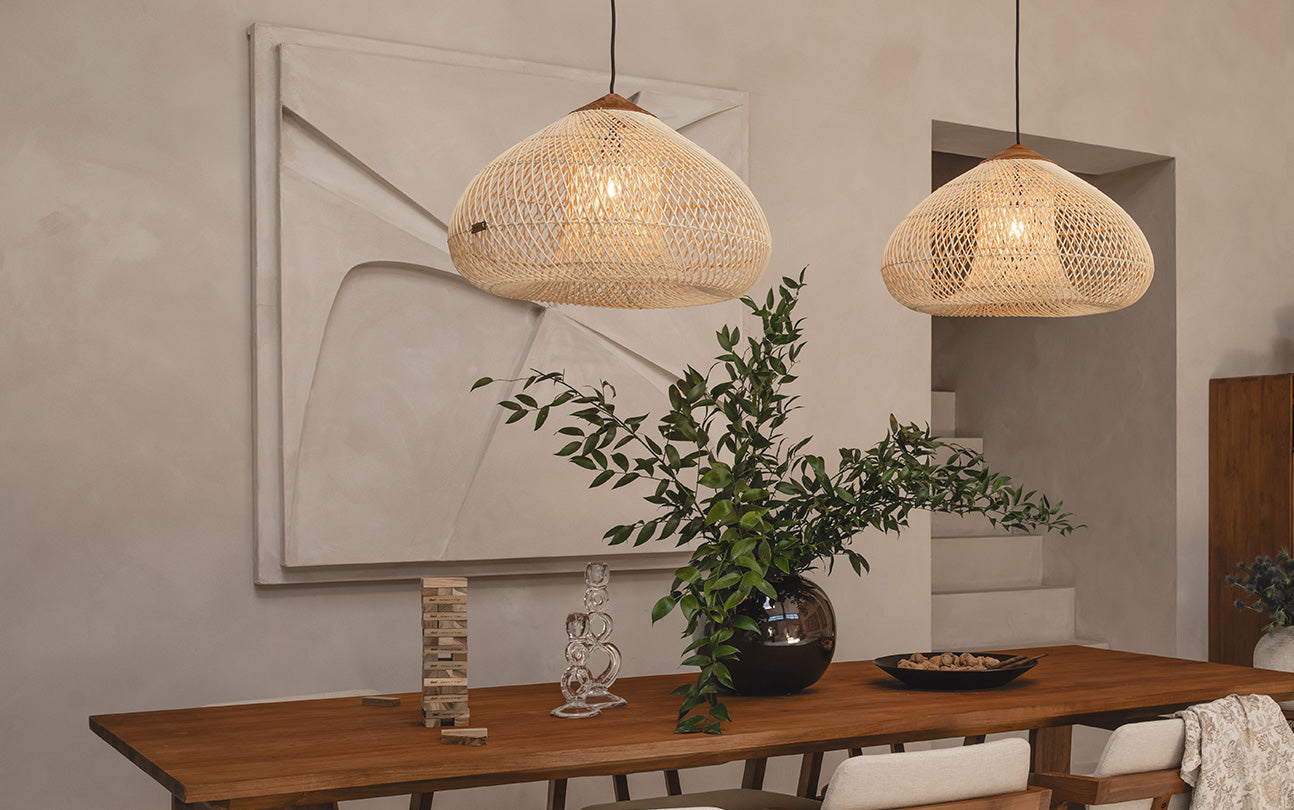 Drum Lamp Natural
