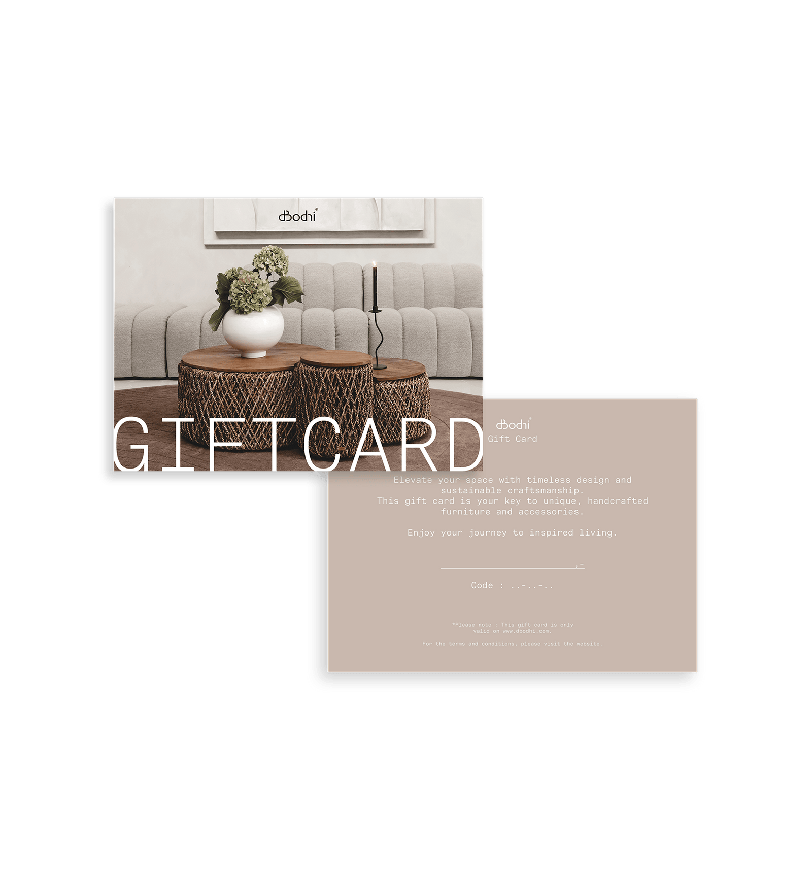 dBodhi Giftcard