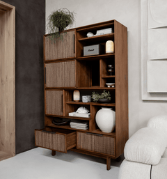 Grace Cabinet 3 Sliding Doors 2 Drawers