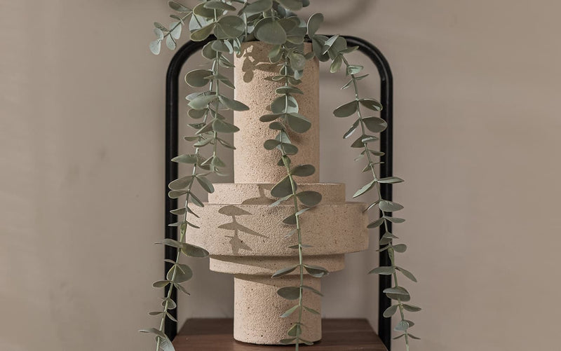 Cylinder Stone Vases