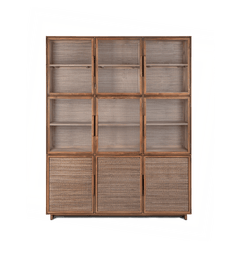 Hopper Display Cabinet 3 Doors