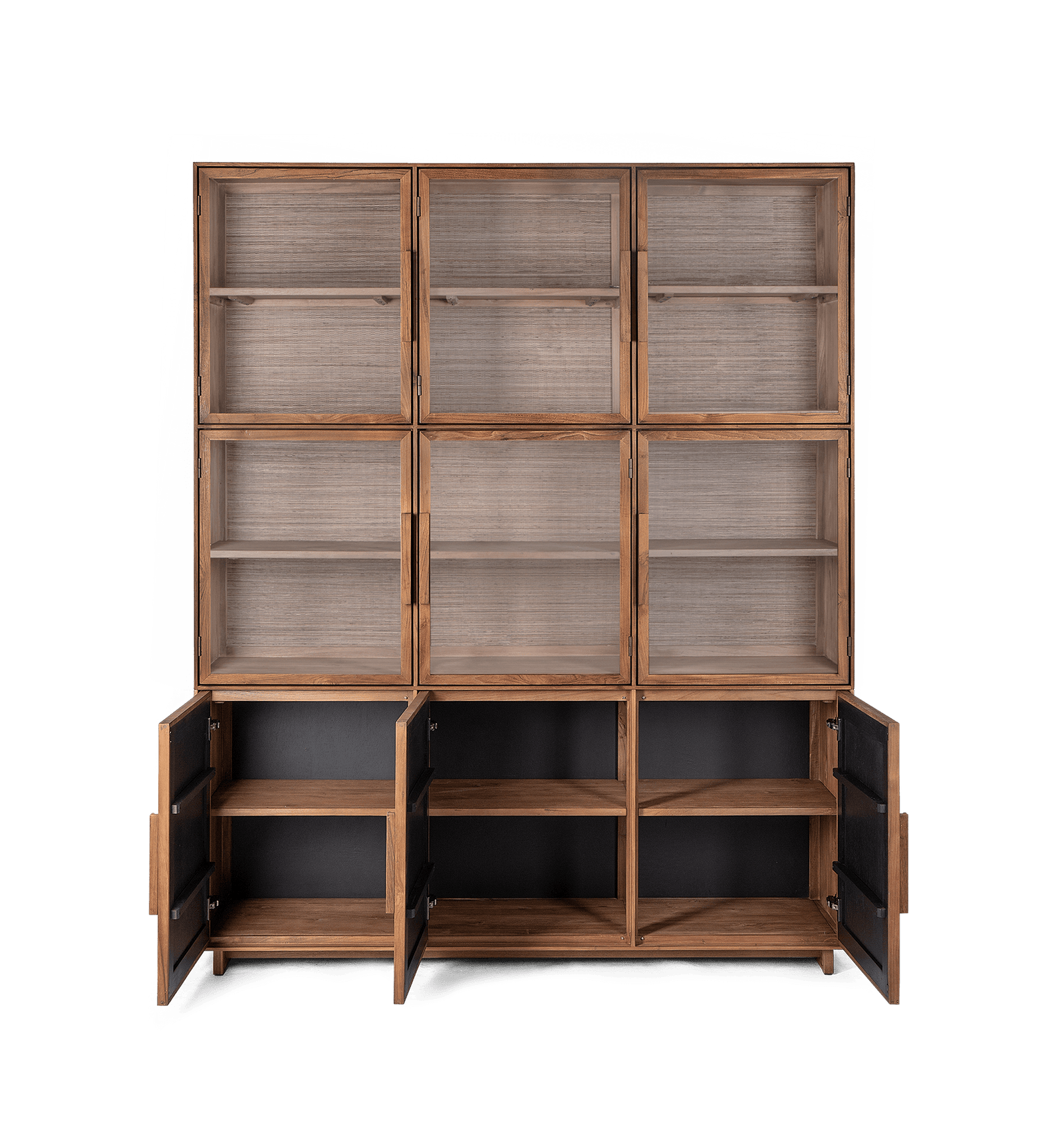Hopper Display Cabinet 3 Doors