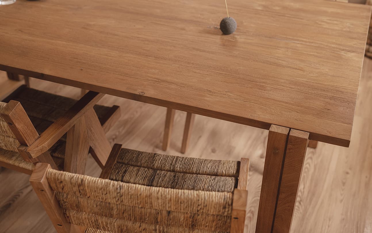 Hopper Dining Table Pure