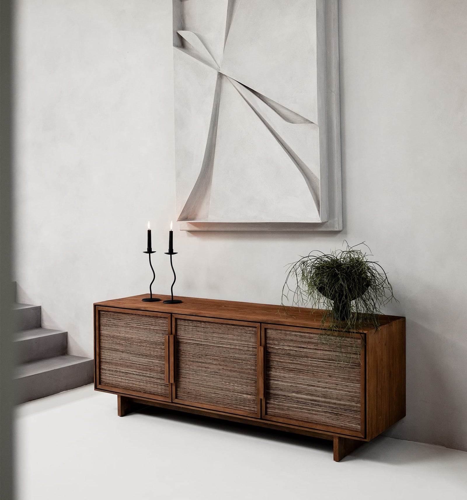 Hopper Low Dresser 3 Doors
