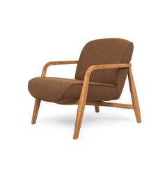 Jesse Lounge Chair - Brown