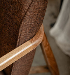Jesse Lounge Chair - Brown