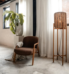 Jesse Lounge Chair - Brown