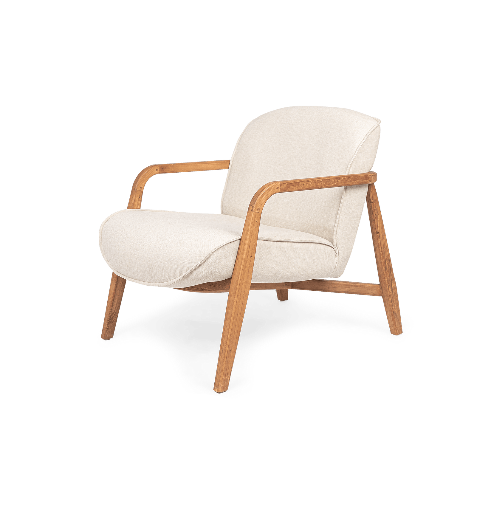 Jesse Lounge Chair - Custard