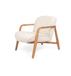 Jesse Lounge Chair - Custard