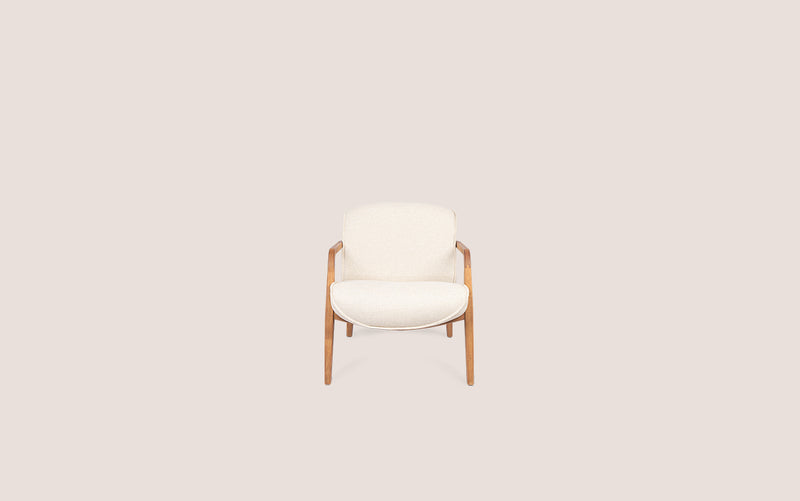 Jesse Lounge Chair - Custard
