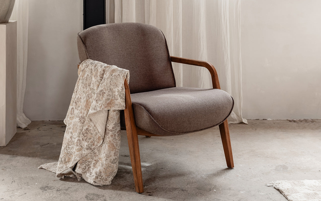 Jesse Lounge Chair - Walnut (Showroom Model)