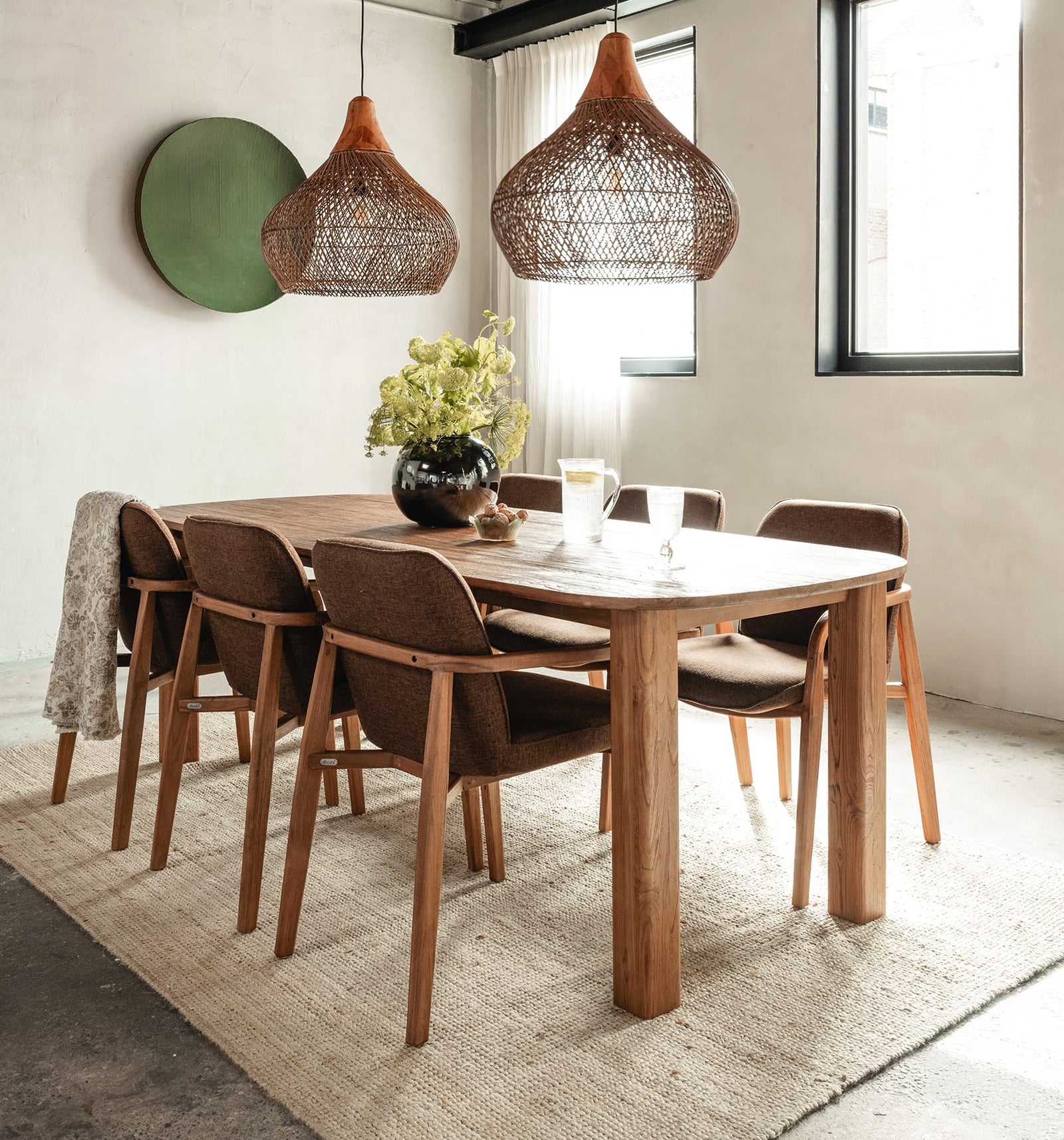 Jesse Dining Chair - Brown