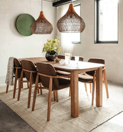 Jesse Dining Chair - Brown