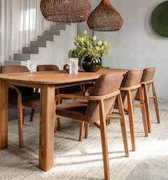 Jesse Dining Chair - Brown