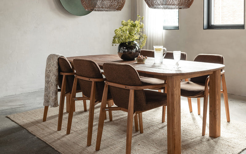 Jesse Dining Chair - Brown
