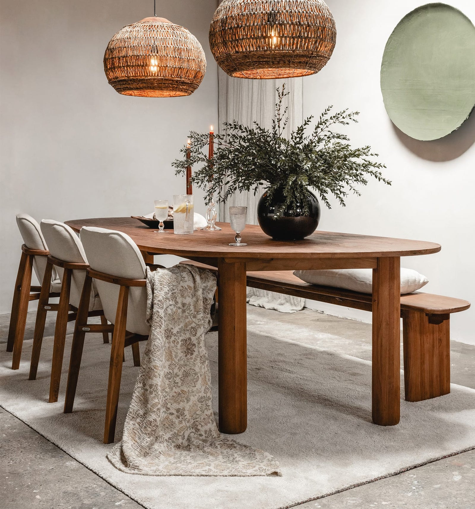 Jesse Dining Chair - Custard